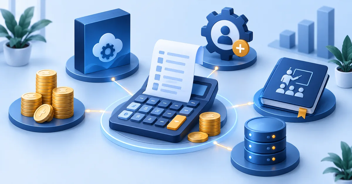 Minh họa: Chi phí thực tế khi dùng phần mềm kế toán gồm gì?