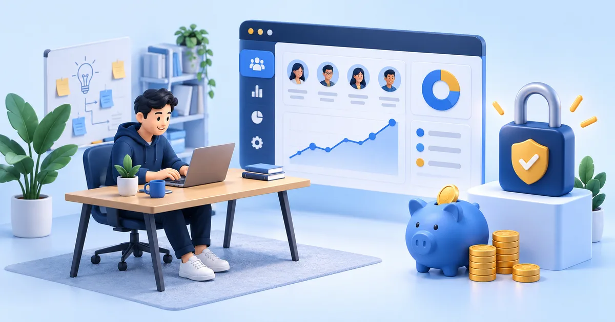 Minh họa: CRM miễn phí cho startup: được gì, mất gì?
